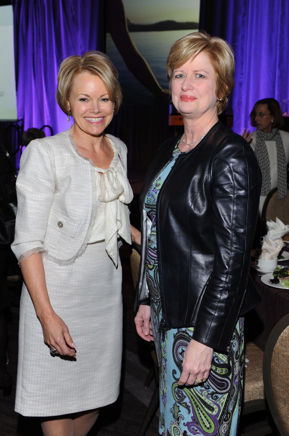 Maribess Miller, Cathy Coughlin at Dallas Women's Foundation Dinner