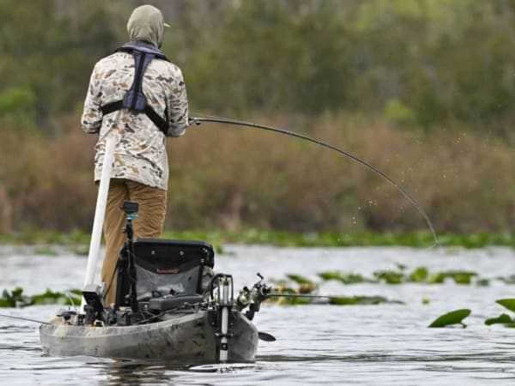 Mariner Sils, kayak, fishing