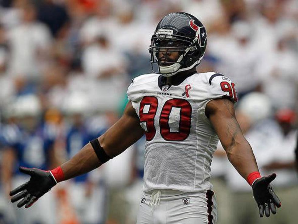 Mario Williams football player Houston Texans September 2011 2