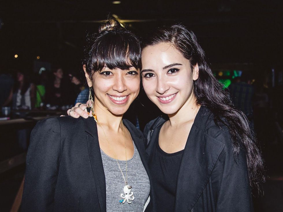 Marissa Woolf, Yasmina Johnston at Art Con 9