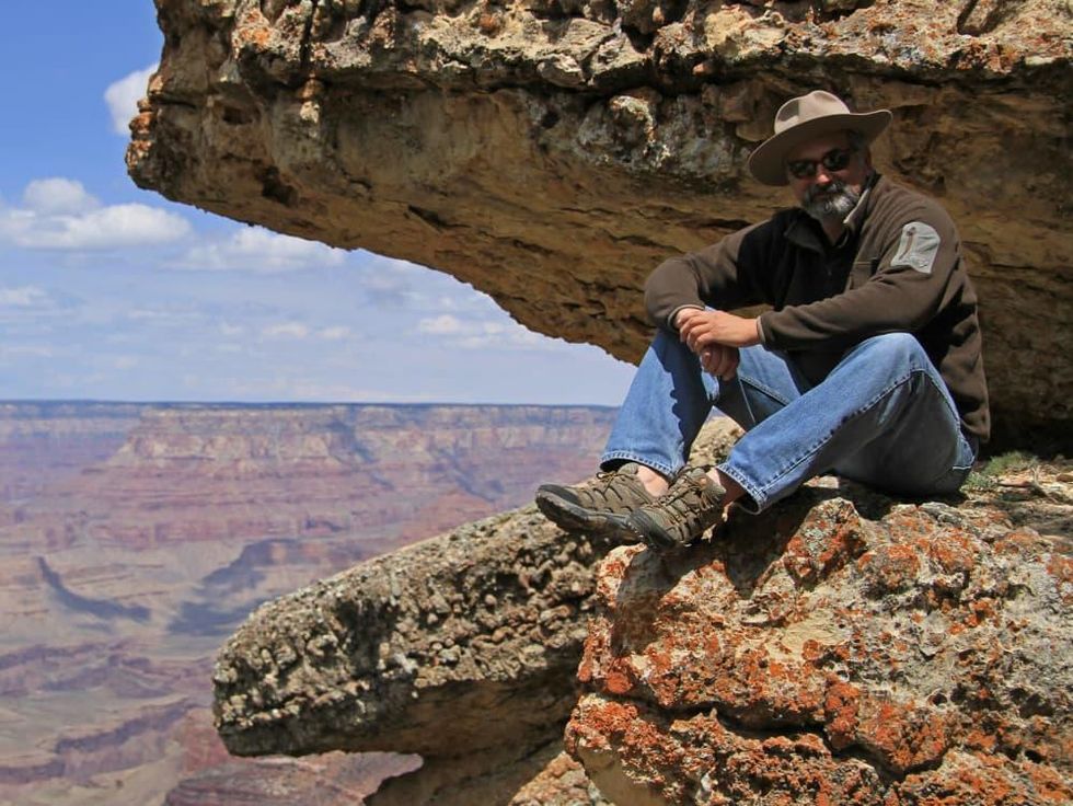 Mark Burns at Grand Canyon
