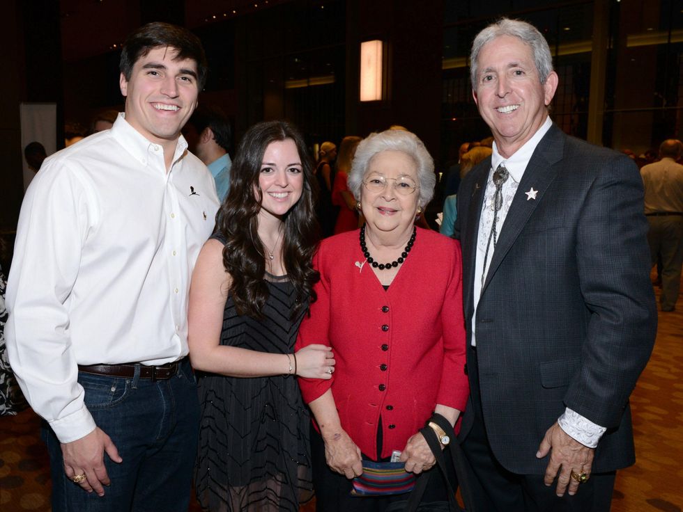 Mark Dudney, Jessie Haggar, Isabell Haggar, Joe Haggar III, St Judes