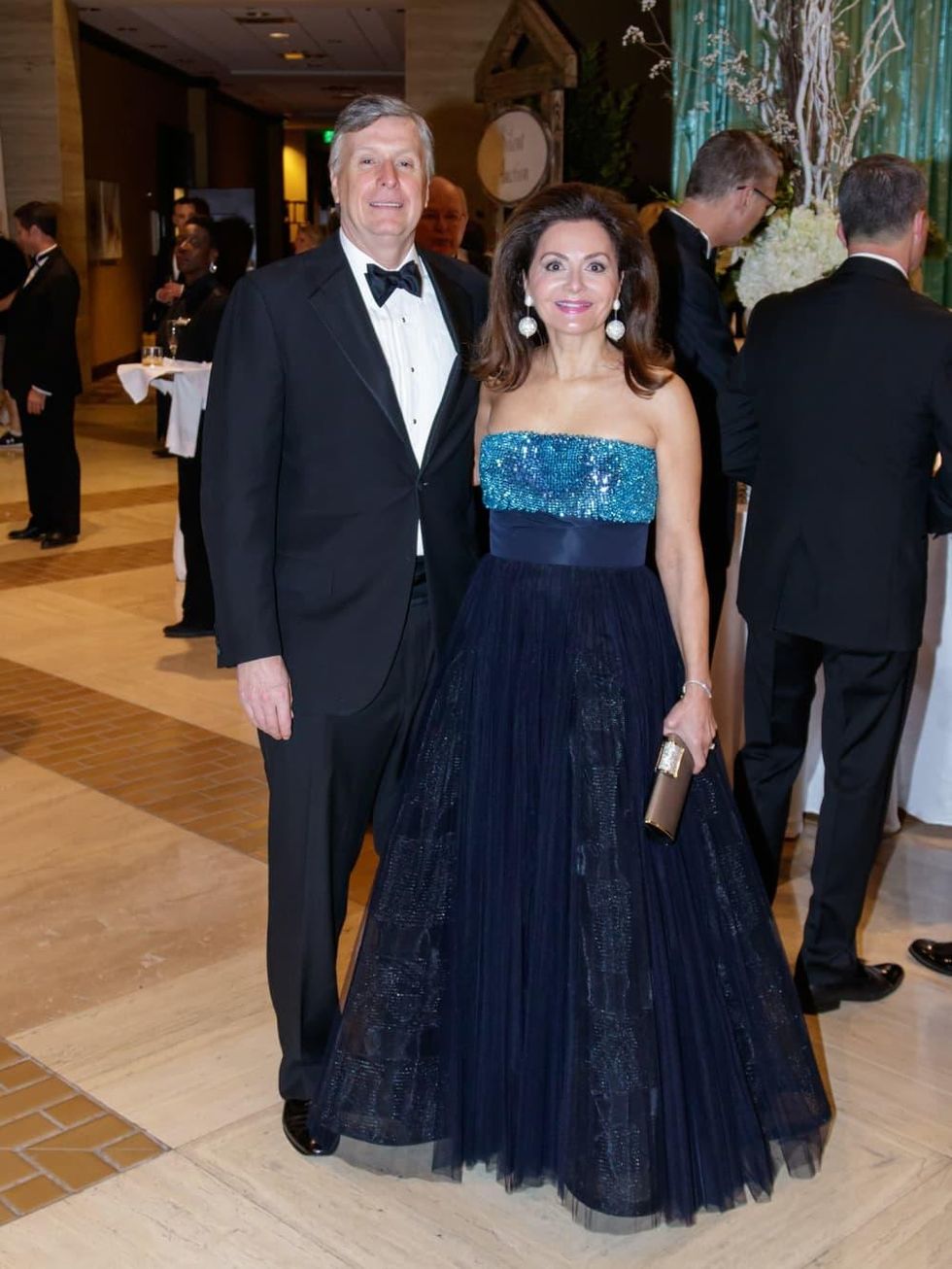 Mark Knowles, Melinda Knowles, Crystal Charity Ball 2017