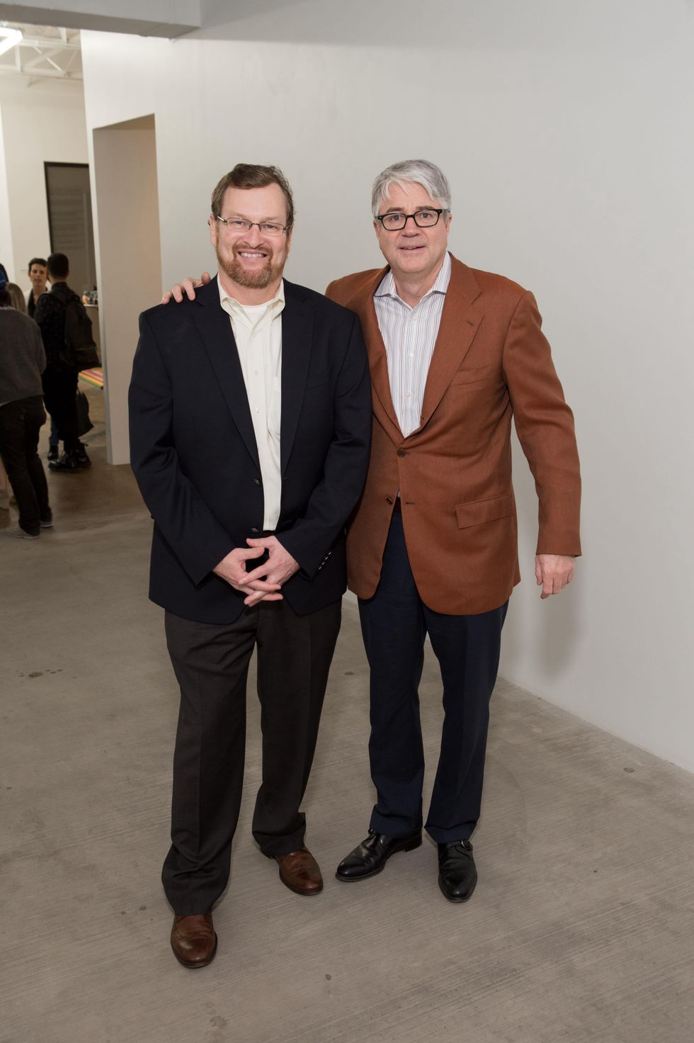 Mark Lane, John Sughrue at Dan Rees Opening Reception