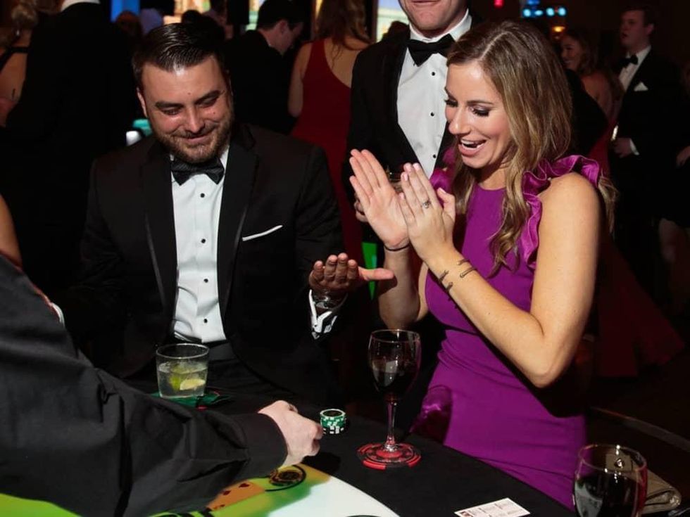 Mark Piland and Carrie Stires, Slipper Club Havana Nights 2018