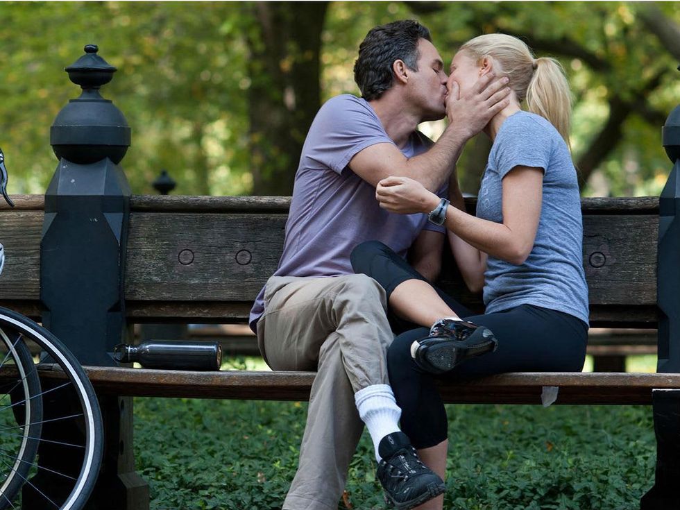 Mark Ruffalo and Gwyneth Paltrow in Thanks for Sharing