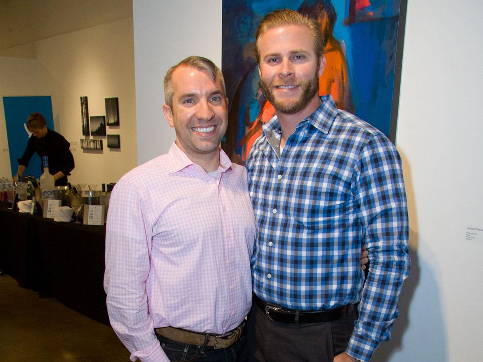 Martin Sigler, Timothy Thomas at Black Tie Dinner Sponsor Kick-Off