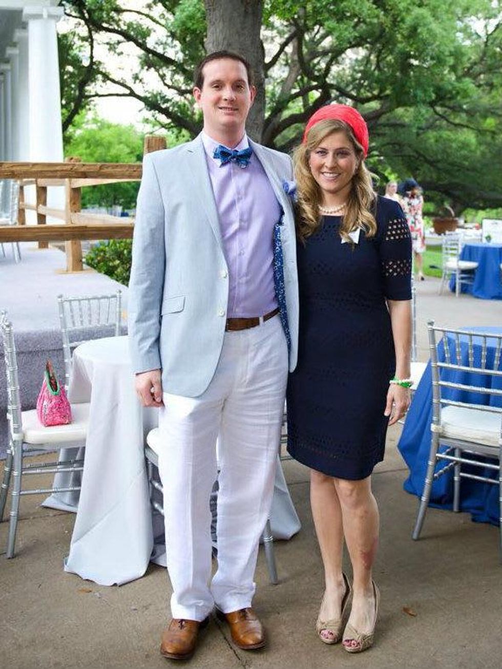 Marty Cude, Kirsten Williams, LPJC Day at the Races