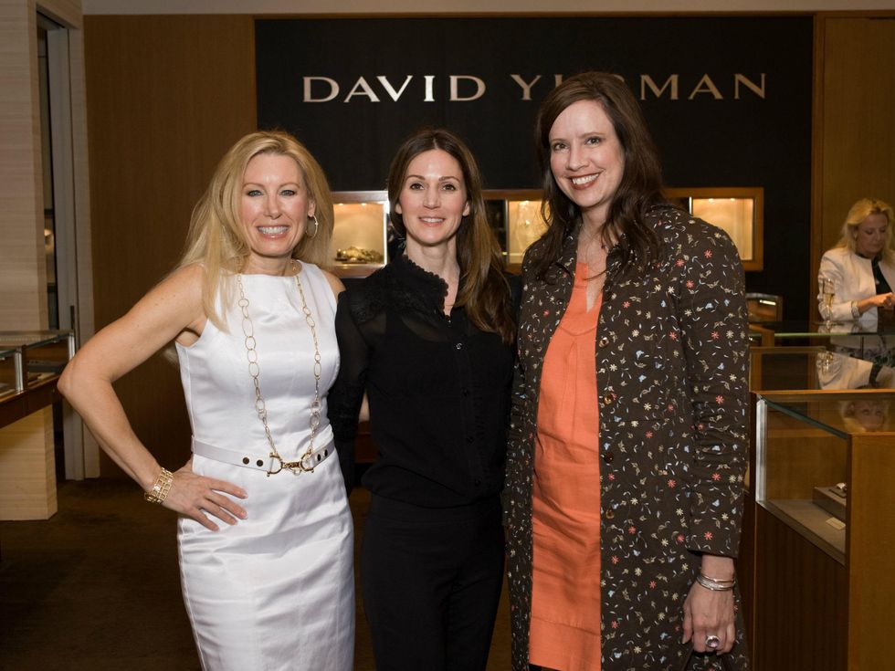 Mary Gill, Kristin Spear, JB Hayes, Cattle Baron's Ball, David Yurman