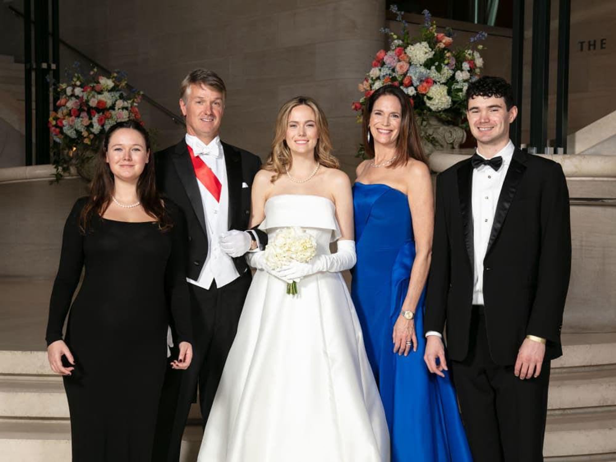 Mary Margaret, Barry, Katherine, Margaret, and James Hancock at the DSOL Presentation Ball.