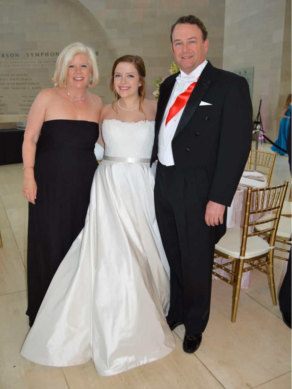 Mary, Megan and Tim Rooney