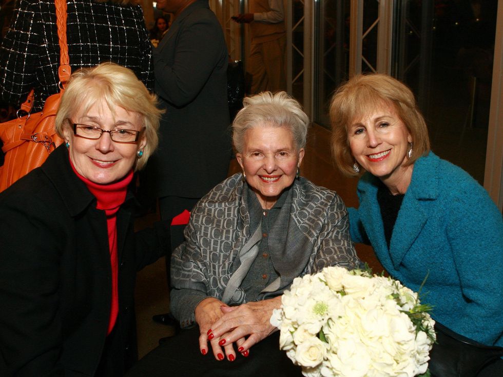 Mary Stamm, Caroline Rose Hunt, Judith Kauffman, taca grant presentation