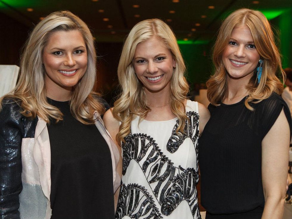 Mary Summers Hafaner, Sally Miller, Molly Miller, RMH Young Friends Party