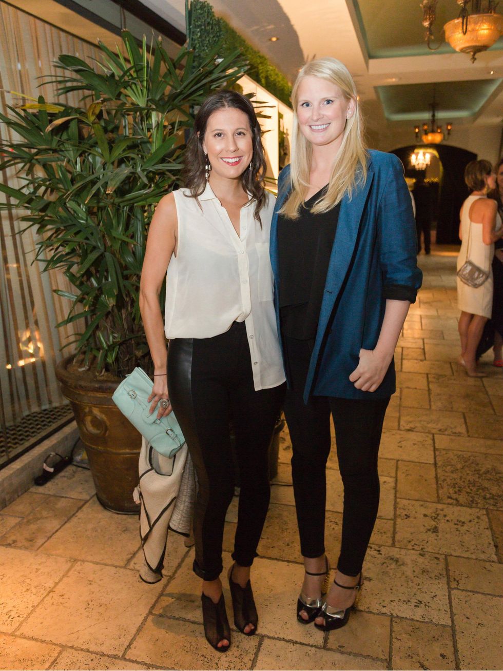 Mary Taylor Katz, Merritt Beck, Hotel ZaZa Spring Party