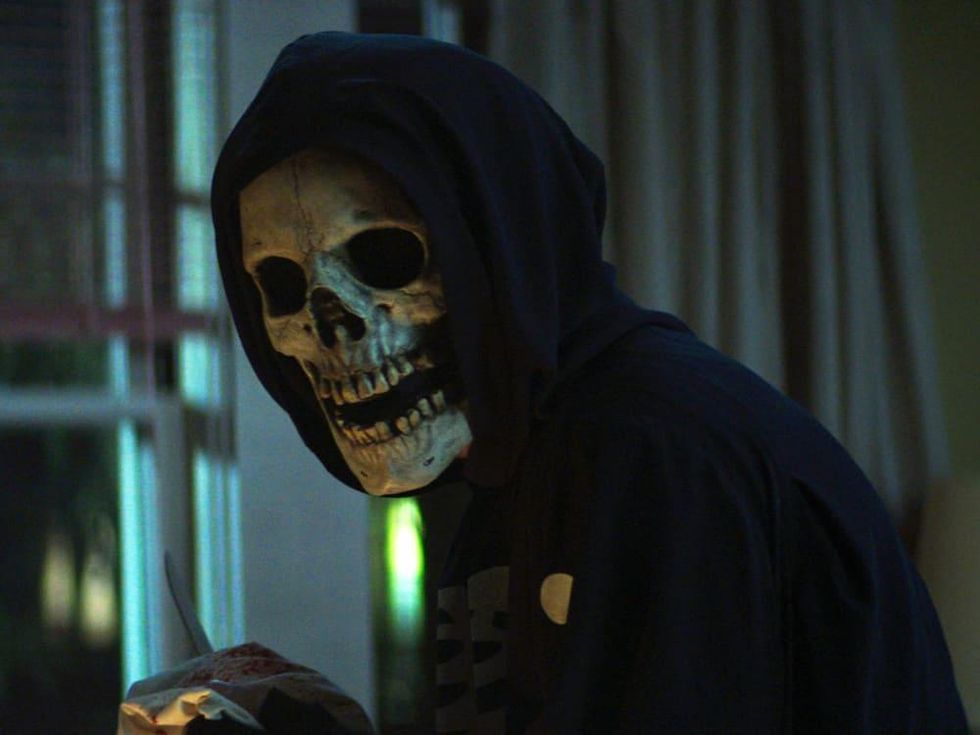 Masked killer in Fear Street Part One: 1994