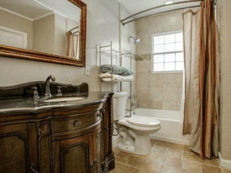 Master bath at 2329 W. Colorado Blvd. in Dallas