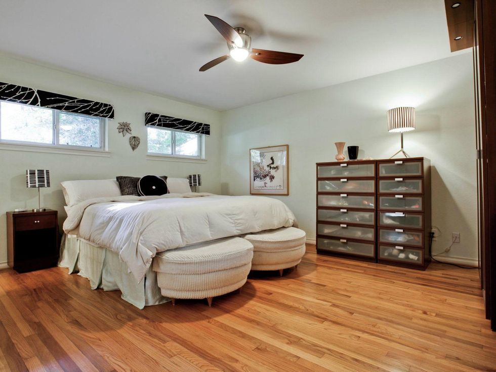 Master bedroom at 11023 Pinocchio Dr. in Dallas