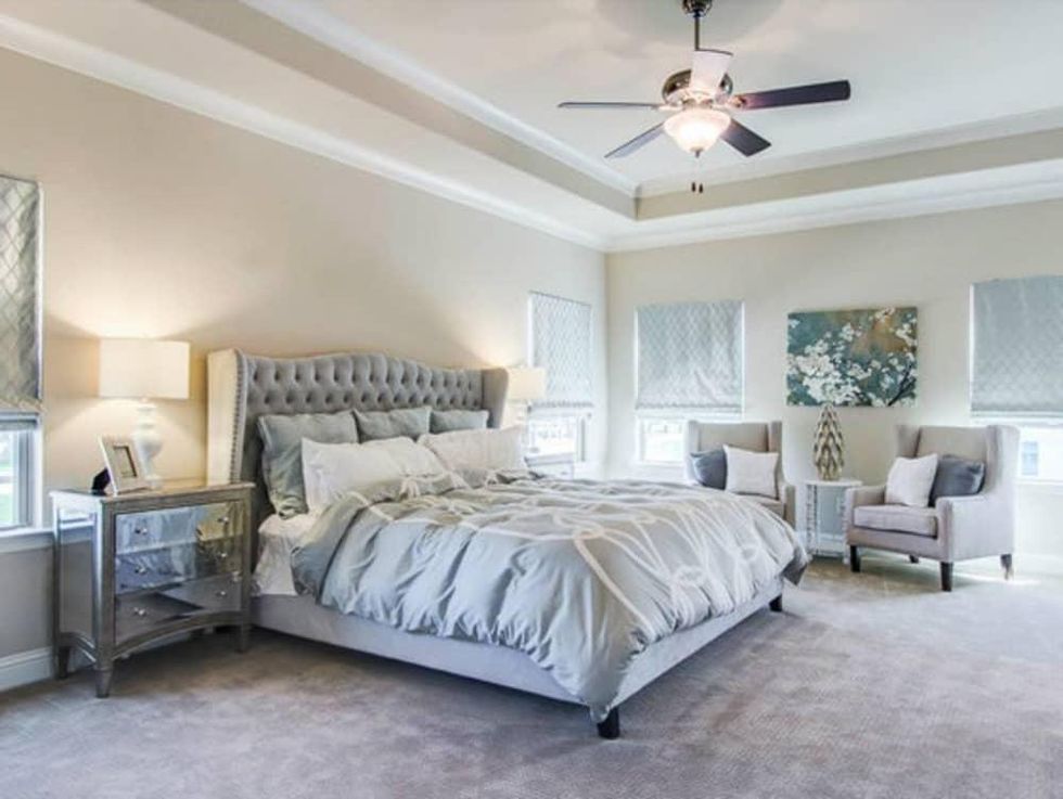 Master bedroom at 2272 Longwood Dr. in Carrollton