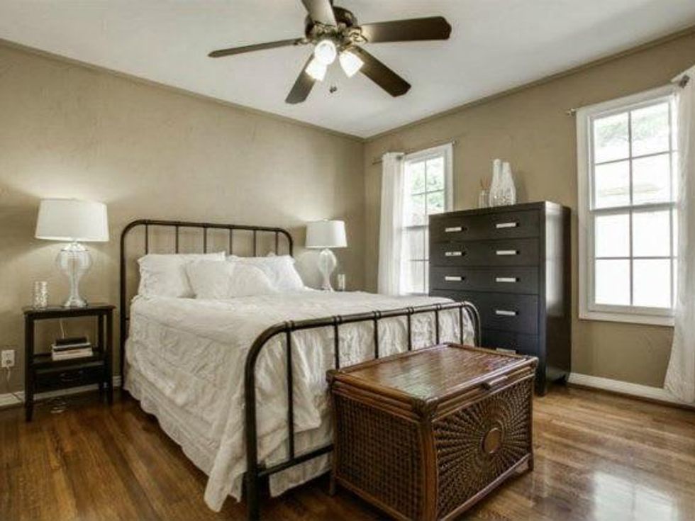 Master bedroom at 2329 W. Colorado Blvd. in Dallas