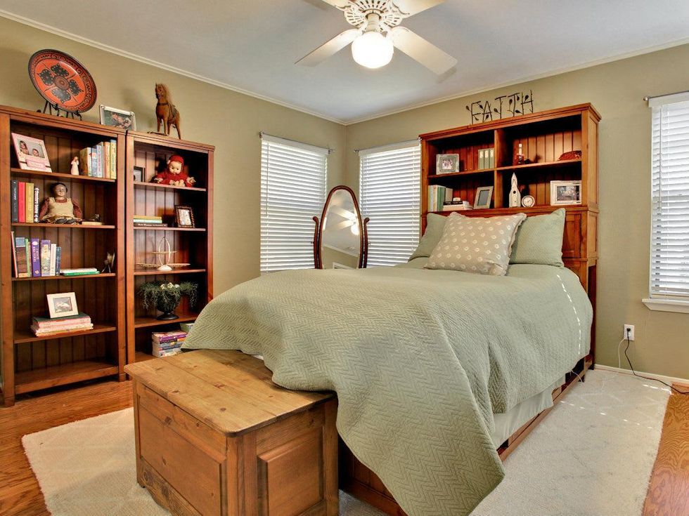 Master bedroom at 3197 Westcliff Rd. in Fort Worth