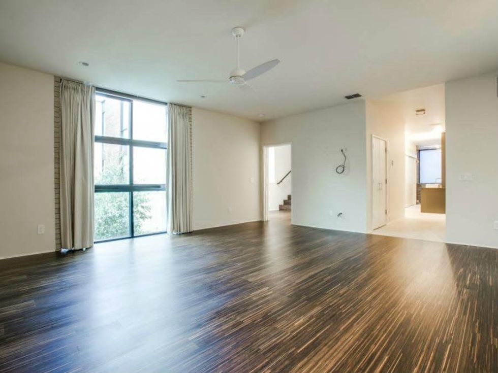 Master bedroom at 4321 Travis St. in Dallas
