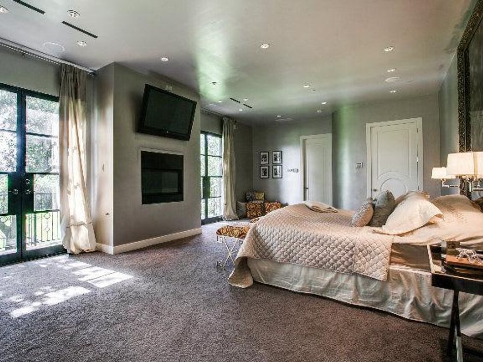 Master bedroom at 8211 Inwood Rd. in Dallas