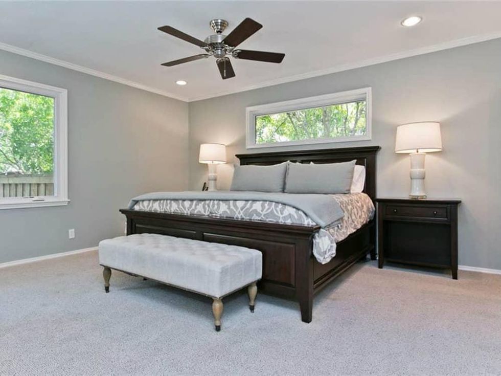 Master bedroom at 9722 Boedecker in Dallas
