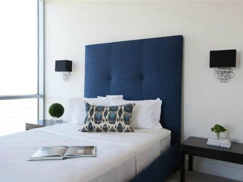 Master bedroom at The House unit 1105