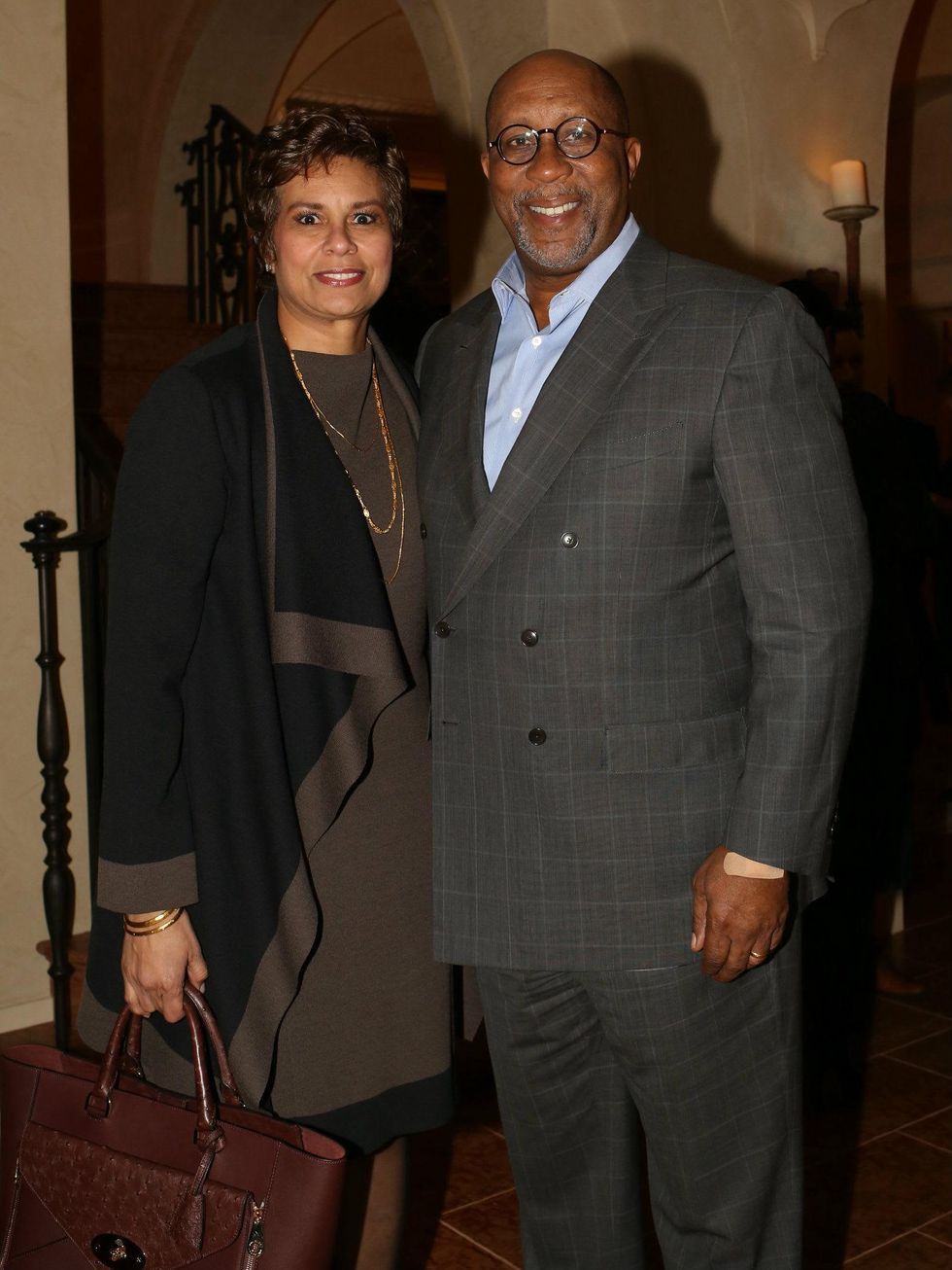 Matrice Ellis-Kirk and The Honorable Ron Kirk, ESCI kickoff party