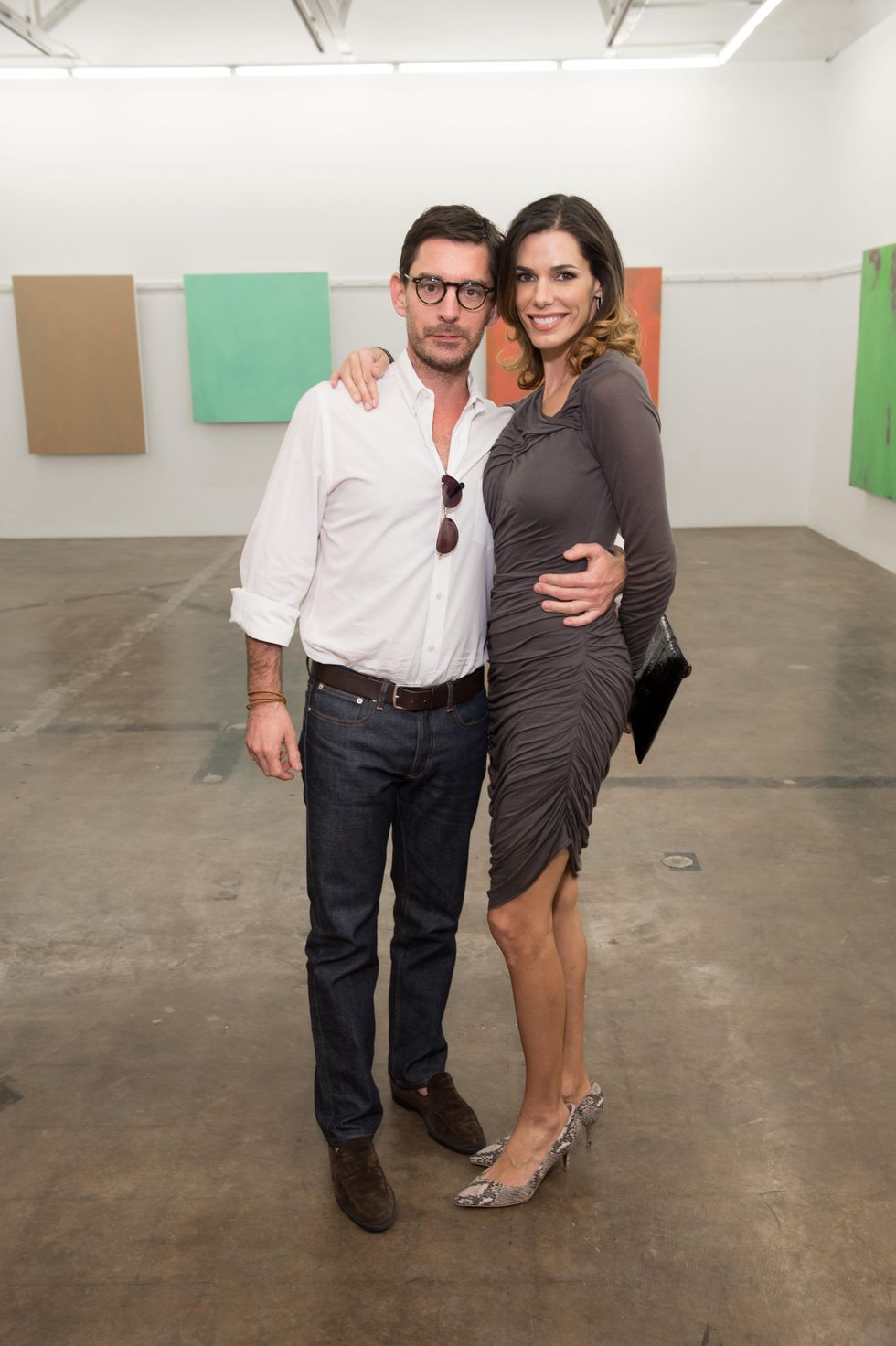 Matt Clark, Alexandra DePriest at Dan Rees Opening Reception