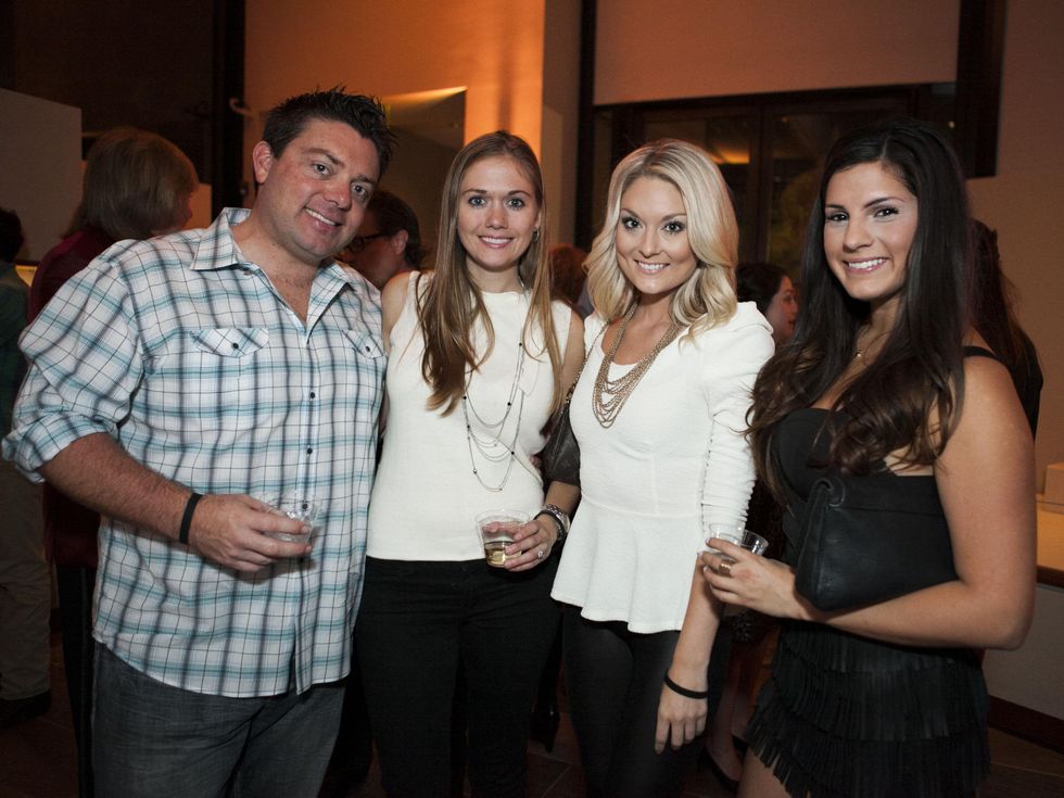 Matt Coy, Anne Spencer, Amber Leigh Hartman, Lauren Ramos CultureMap Birthday, Crow Collection of Asian Art