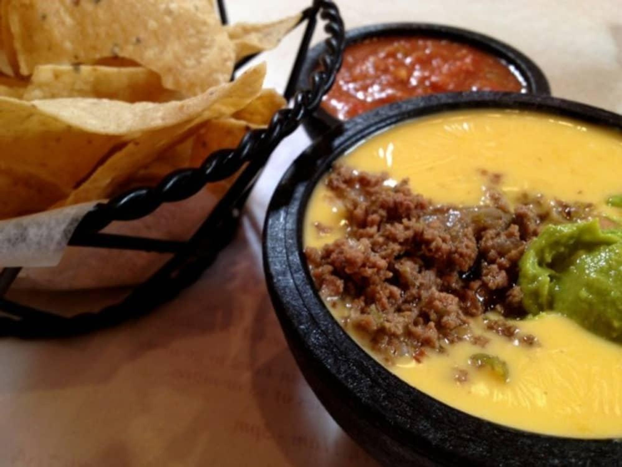 Matt's El Rancho bob armstrong queso