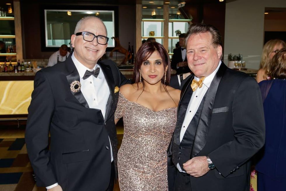 Matthew Minick, Dr. Sudah Kumar, Len Chermack