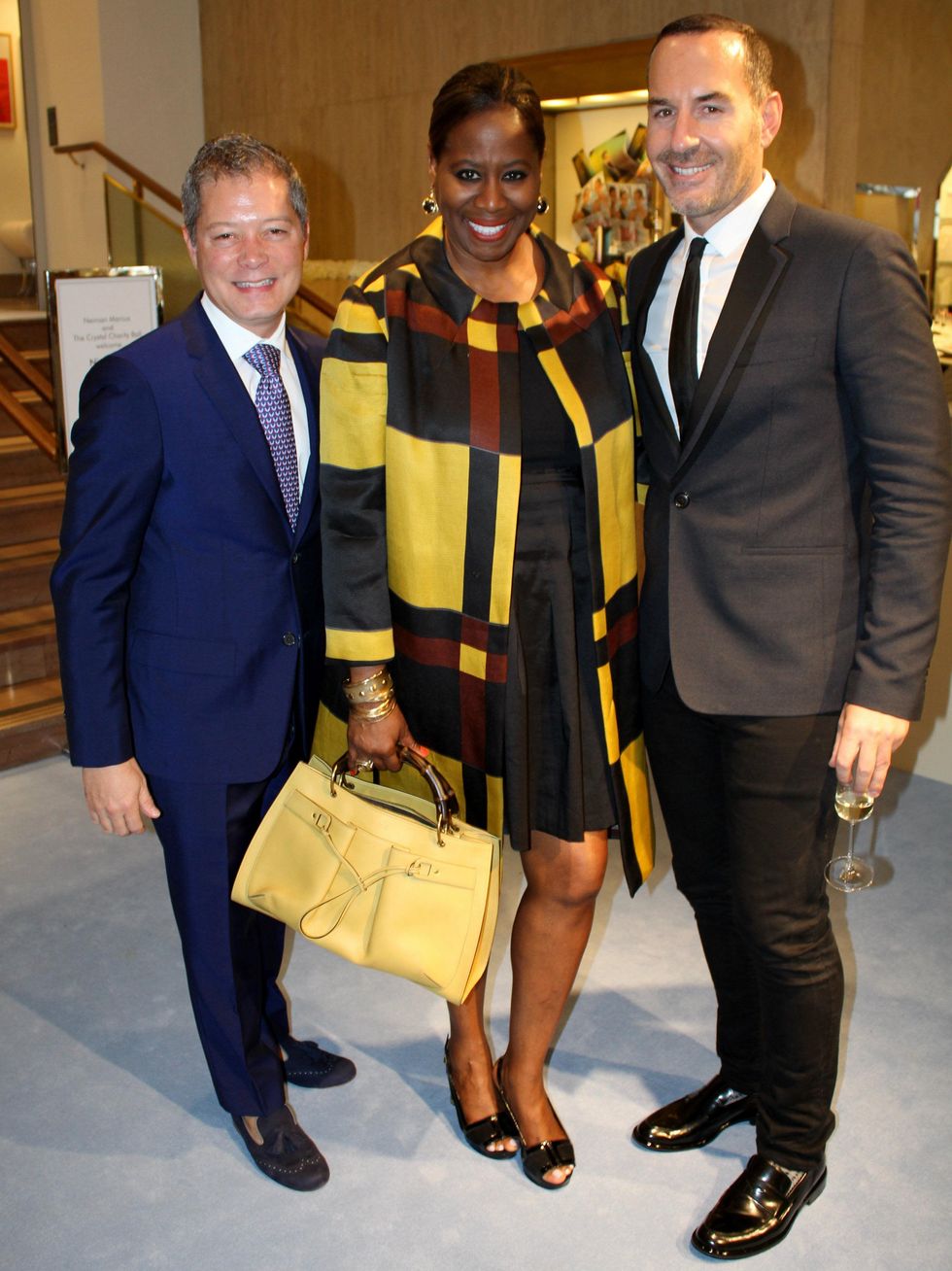 Matthew Simon, Michelle Thomas, Brian Bolke, CCB 10 Best Dressed Luncheon