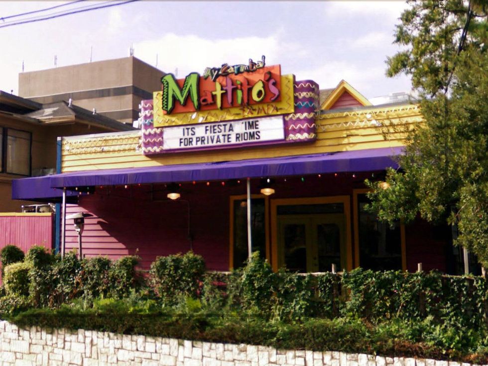 Mattito's Tex-Mex restaurant in Uptown Dallas