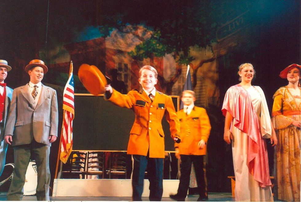 Max Swarner in The Music Man