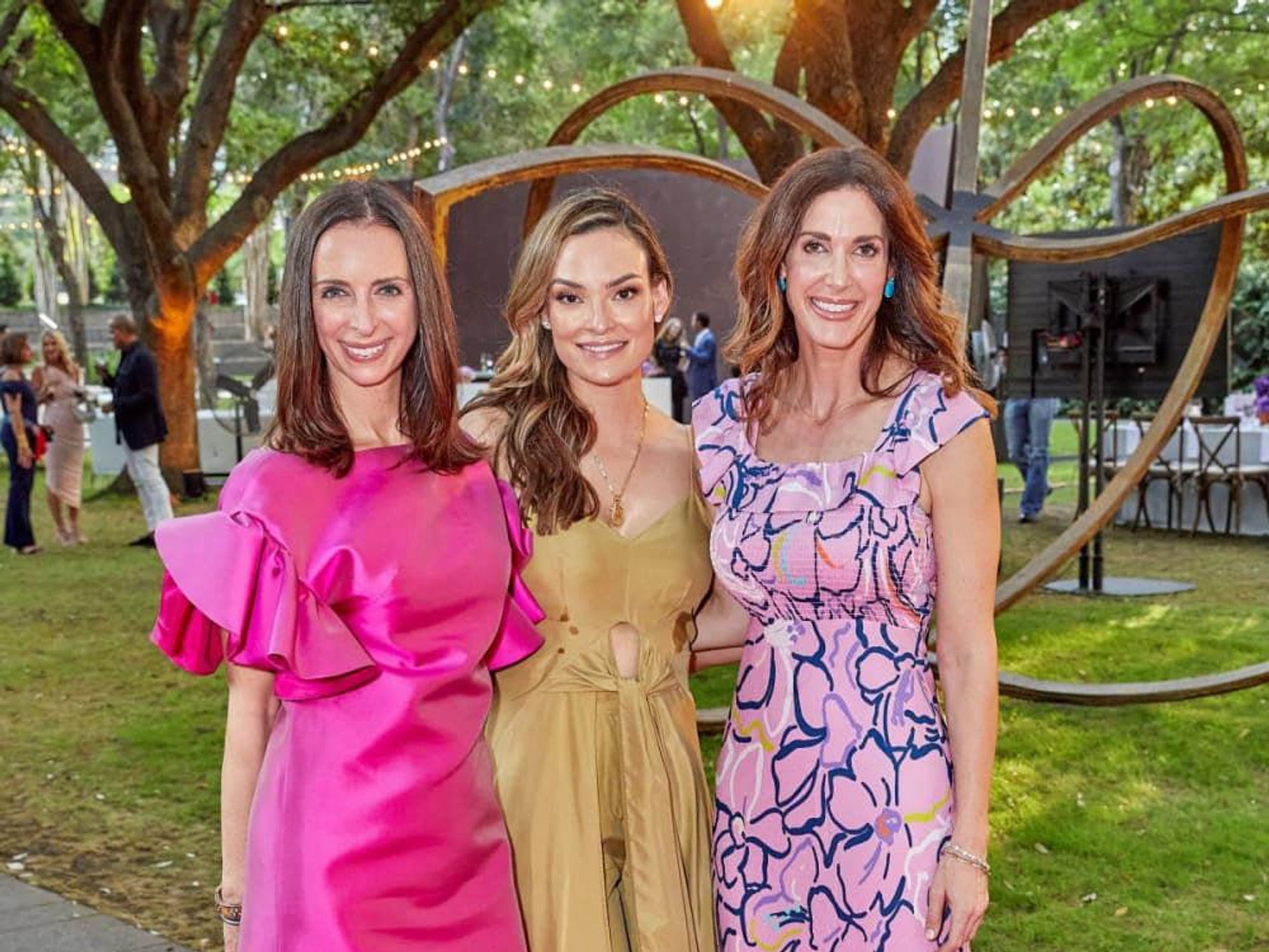 Max Trowbridge, Marisa Howard, and Roni Proter Kelly at ReuNight for the Family Place.