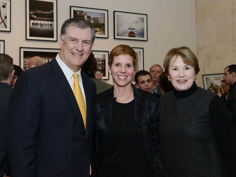 mayor mike rawlings, allison v smith book signing at the nasher
