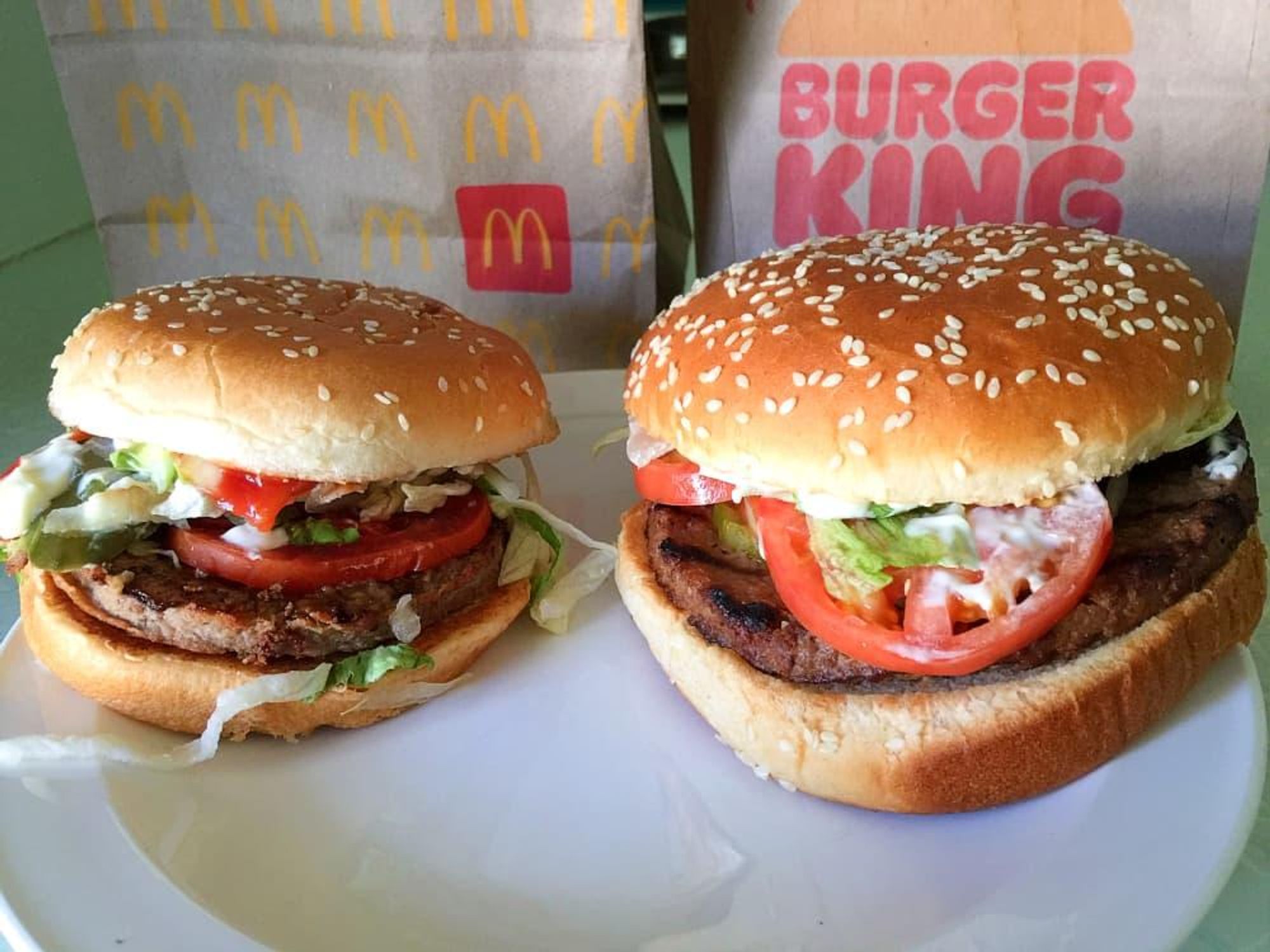 Dallas taste-off: McDonald's McPlant vs. Burger King Impossible Whopper -  CultureMap Dallas