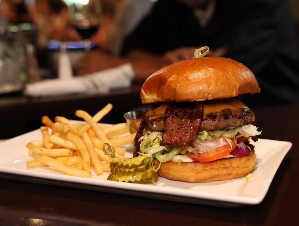 McRae's Bistro burger