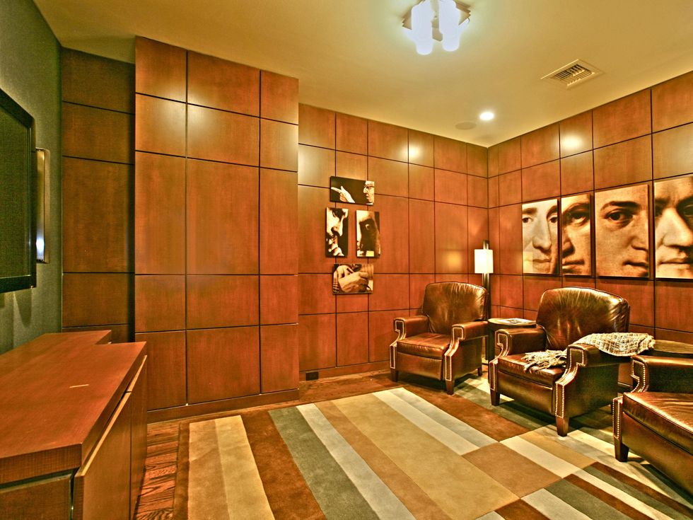 Media room at 2525 N. Pearl #1102B