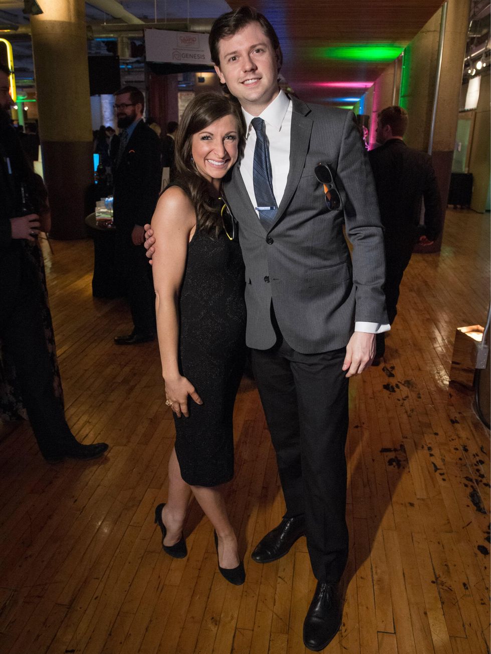 Megan Smith, Jared Rooker, REC Casino Night