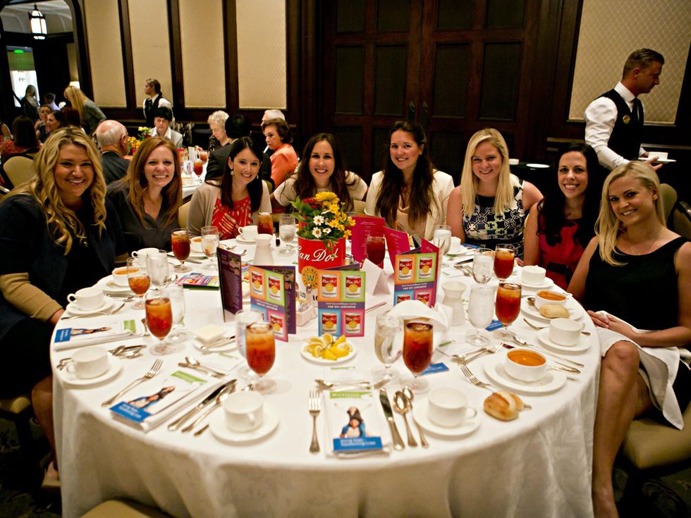 Meghan Looney, Graham Jones, Caroline Harrison, Louisa Oberman, Laura Reeder, Nina Tollett, Can Do Luncheon