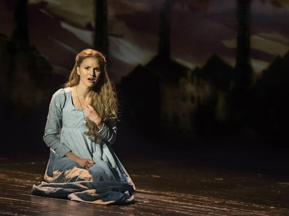 Melissa Mitchell as Fantine in the new national tour of Les Miserables