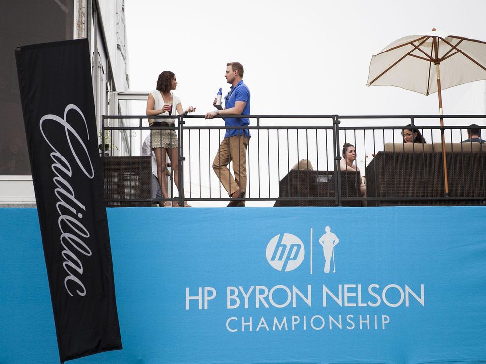 Melissa Rycroft Strickland, Tye Strickland, Byron Nelson, Cadillac Party