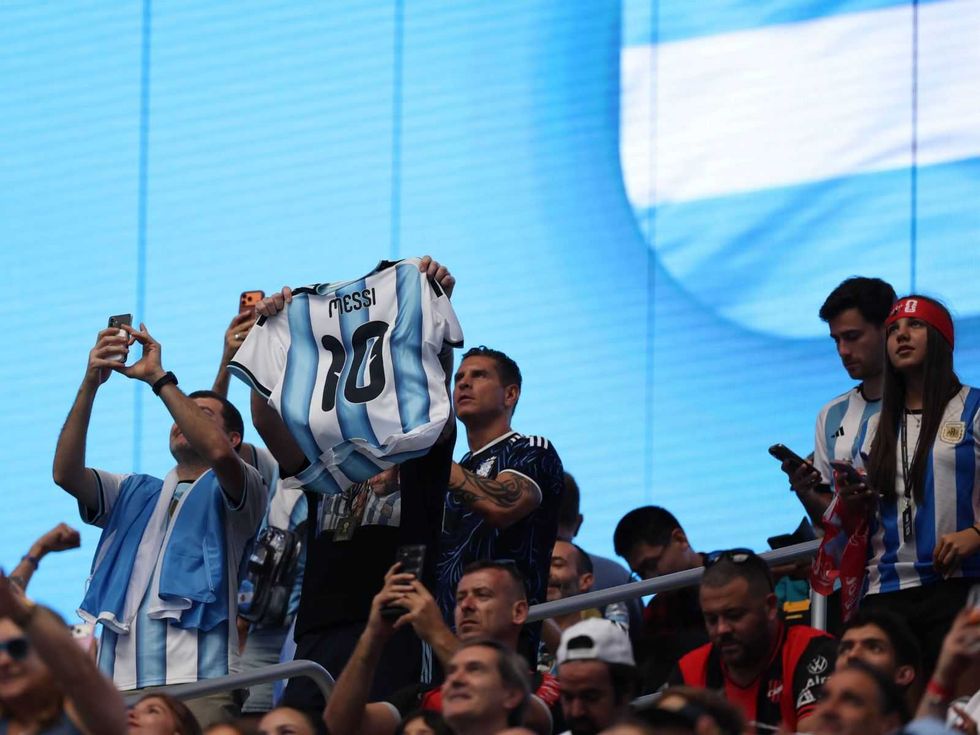 Messi fans, World Cup