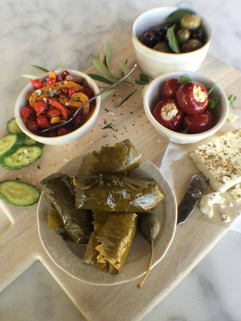 Mezze at Central Market's Passport Greece