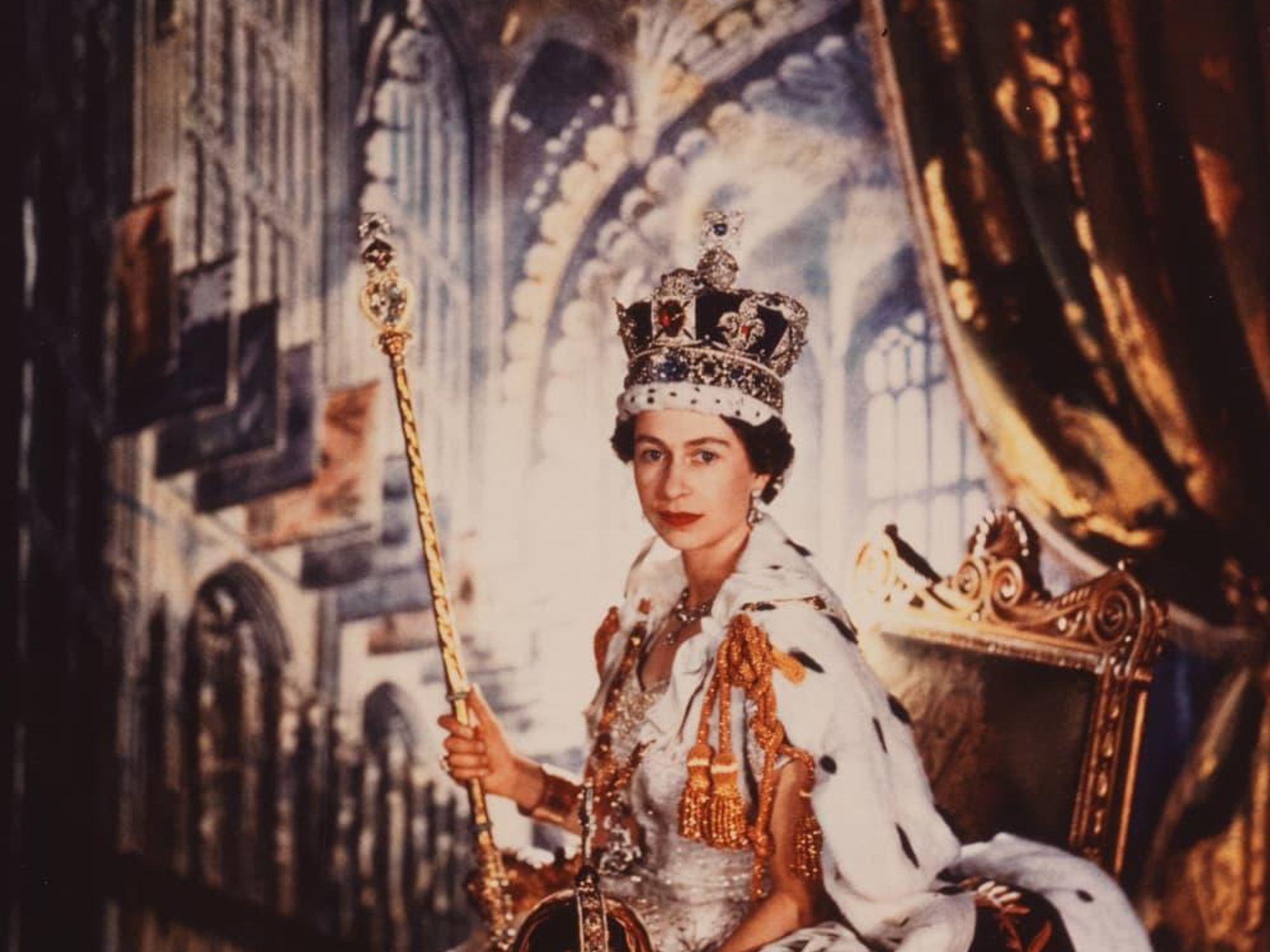 MFAH Tudors to Windsors, Cecil Beaton, Queen Elizabeth II