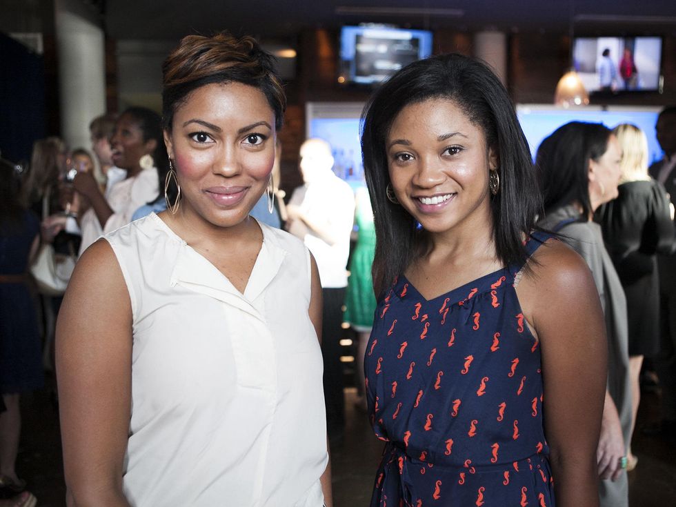 Mia Harris, Whitney Terrell, CultureMap Dallas Social Cocktail Party, NYLO Southside