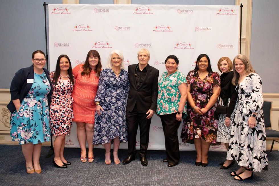 Michael Bolton and Genesis staff